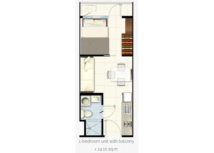 1br Furnished In Mandaluyong - Fame3 - 2030 Manille