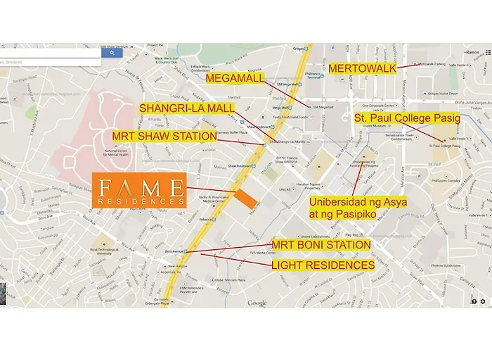 1br Furnished In Mandaluyong - Fame3 - 2030 Appartement Manille