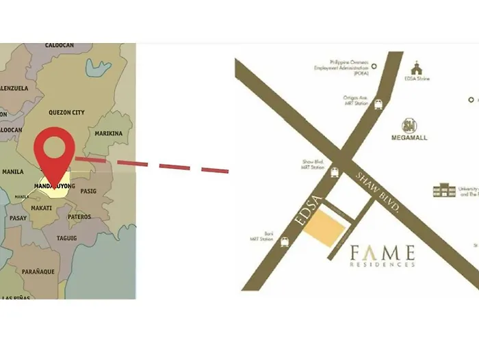 1br Furnished In Mandaluyong - Fame3 - 2030 * Manille